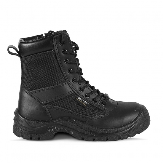 Bota Pele Hidrofuga Sola PU - 1  Par - WORKTEAM (0110003)