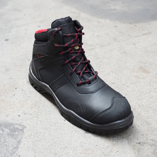 Bota New Bissau S3S Fibra Vidro PU SR ESD - 1  Par - FOR WALK (0114021)
