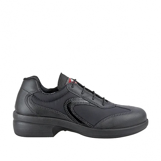 Sapato Pele/Tecido S1 Aço PU SRC - 1  Par - COFRA (0121011)