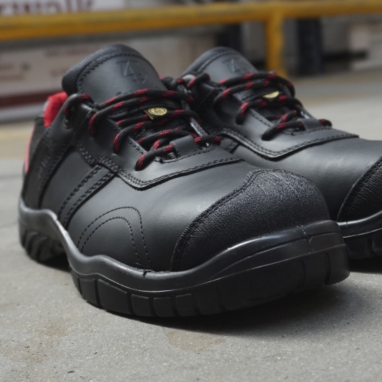 Sapato New Banjul S3S Fibra Vidro PU SR - 1  Par - FOR WALK (0124007)