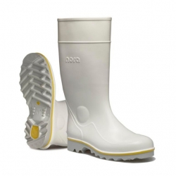 Galocha PVC/Nitrilo Branca O4 SRC - 1  Par - NORA (0130025) Galocha PVC/Nitrilo Branca O4 SRC - 1  Par - NORA (0130025)
