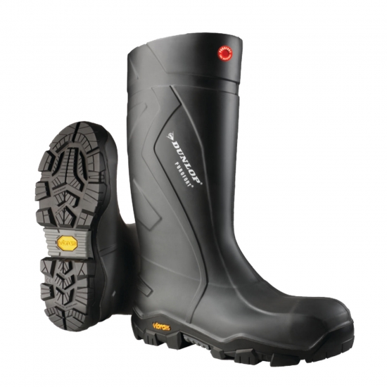 Galocha Purofort S5 Aço Cano Baixo Vibram CI HRO SR - 1  Unidade - DUNLOP (0132026)