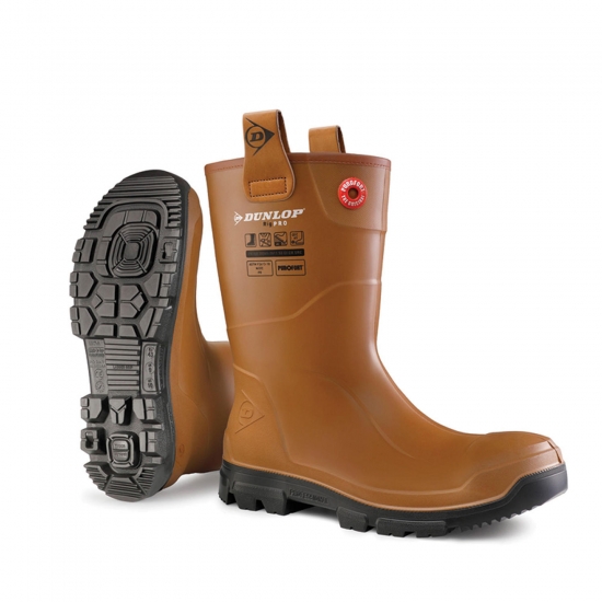 Galocha Purofort S5 Aço Cano Baixo CI SRC - 1  Unidade - DUNLOP (0132027)