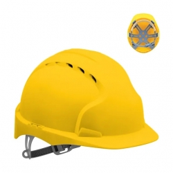 Capacete Em Polietileno Alta Densidade - 1  Unidade - JSP (0201007) Capacete Em Polietileno Alta Densidade - 1  Unidade - JSP (0201007)