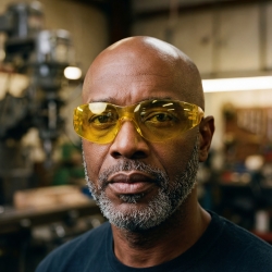 Óculo Policarbonato Amarelo UV - 1  Unidade - FIELD (0301015)