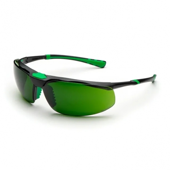 Óculos Lente Policarbonato Verde 3 Proteção IR - PACK  10  Unidades - UNIVET (0301074)