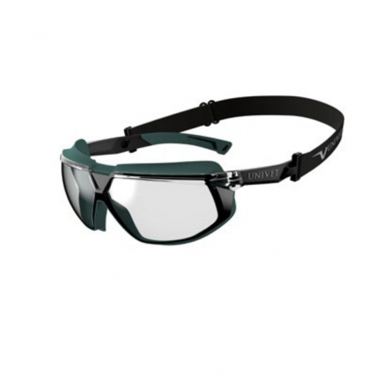 Óculo Policarbonato Antiembaciamento Hastes E Elástico - UNIVET