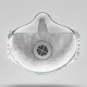 Máscara descartável FFP3 com válvula - PACK  10  Unidades - BLS (0501043)