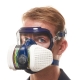 Máscara Facial Completa Com Filtro ABEK 1P3 - PACK  4  Unidades - GVS (0502015)