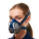 Meia Máscara Com Filtro P3 R D e Carvão Ativo - GVS