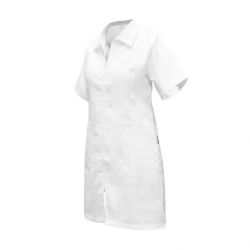 Bata Manga Curta 65% Poliéster / 35% Algodão 200g/m² - 1  Unidade - FOR WEAR (0601011) Bata Manga Curta 65% Poliéster / 35% Algodão 200g/m² - 1  Unidade - FOR WEAR (0601011)