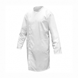 Bata Manga Comprida 65% Poliéster / 35% Algodão 200g/m² - 1  Unidade - FOR WEAR (0601027) Bata Manga Comprida 65% Poliéster / 35% Algodão 200g/m² - 1  Unidade - FOR WEAR (0601027)