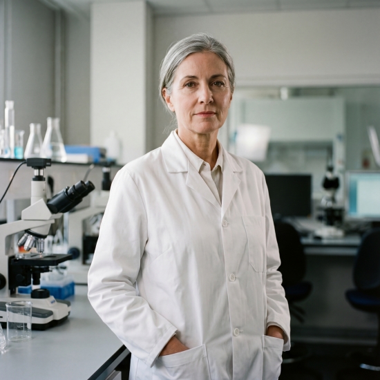 Bata Senhora Manga Comprida 65% Poliéster / 35% Algodão 200g/m² - 1  Unidade - FOR WEAR (0601028)