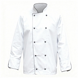 Jaleca Manga Comprida 65% Poliéster / 35% Algodão 200g/m² - 1  Unidade - FOR WEAR (0601036) Jaleca Manga Comprida 65% Poliéster / 35% Algodão 200g/m² - 1  Unidade - FOR WEAR (0601036)