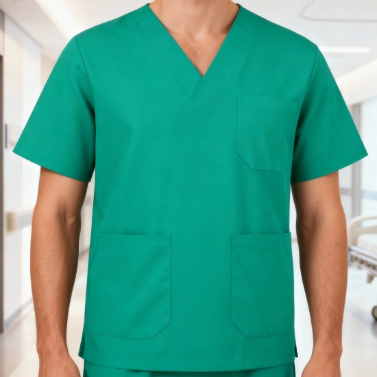 Jaleca Manga Curta 65% Poliéster / 35% Algodão 200g/m² - 1  Unidade - FOR WEAR (0601040) Jaleca Manga Curta 65% Poliéster / 35% Algodão 200g/m² - 1  Unidade - FOR WEAR (0601040)