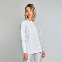 Túnica Senhora Microfibra Assimétrica Bicolor - 1  Unidade