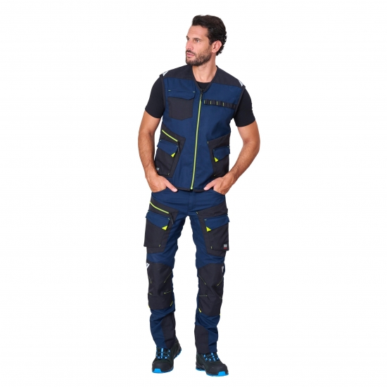 Calça Multibolsos Bicolor Stretch 235g - 1  Unidade - SIGGI (0601324)