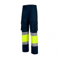 Calça Alta Visibilidade 65% Poliéster / 35% Algodão - 1  Unidade - WORKTEAM (0602033) Calça Alta Visibilidade 65% Poliéster / 35% Algodão - 1  Unidade - WORKTEAM (0602033)