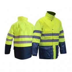 Parka Alta Visibilidade 4 Em 1 - 1  Unidade - FOR WEAR (0602053) Parka Alta Visibilidade 4 Em 1 - 1  Unidade - FOR WEAR (0602053)