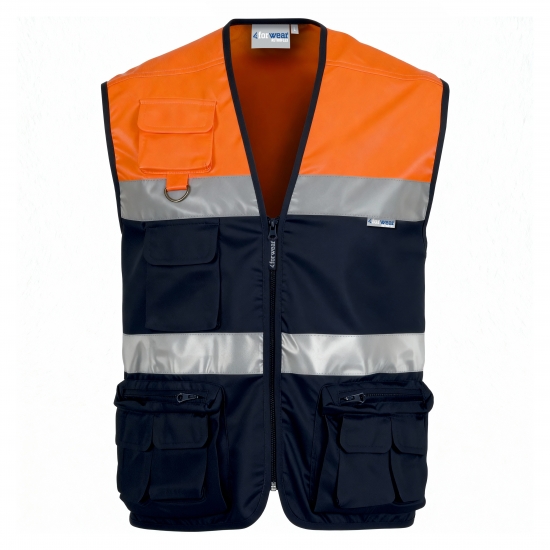 Colete Alta Visibilidade 65% Poliéster/ 35% Algodão - 1  Unidade - FOR WEAR (0602246) Colete Alta Visibilidade 65% Poliéster/ 35% Algodão - 1  Unidade - FOR WEAR (0602246)