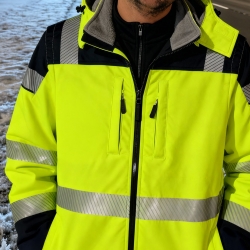 Blusão Alta Visibilidade Softshell - FOR WEAR