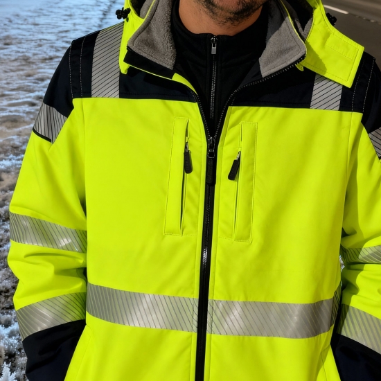 Blusão Alta Visibilidade Softshell - 1  Unidade - FOR WEAR (0602256) Blusão Alta Visibilidade Softshell - 1  Unidade - FOR WEAR (0602256)