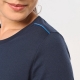 T-Shirt Bicolor Senhora Manga Curta 190Gr - 1  Unidade