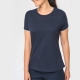 T-Shirt Bicolor Senhora Manga Curta 190Gr - 1  Unidade