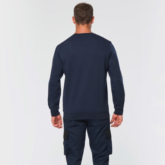Sweat Bicolor Com Bolso Poliéster/Algodão 300Gr - 1  Unidade