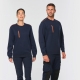 Sweat Bicolor Com Bolso Poliéster/Algodão 300Gr - 1  Unidade