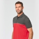 Polo Bicolor 60% Algodão/ 40% Poliéster - 1  Unidade