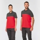 Polo Bicolor 60% Algodão/ 40% Poliéster - 1  Unidade