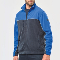 Casaco Polar Bicolor 100% Poliéster 280Gr - 1  Unidade