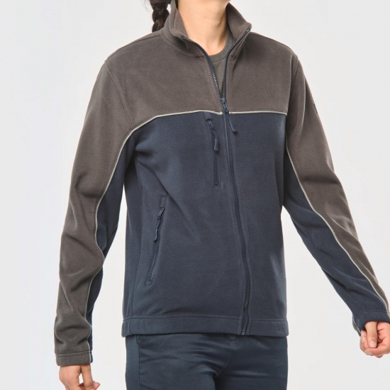 Casaco Polar Bicolor 100% Poliéster 280Gr - 1  Unidade