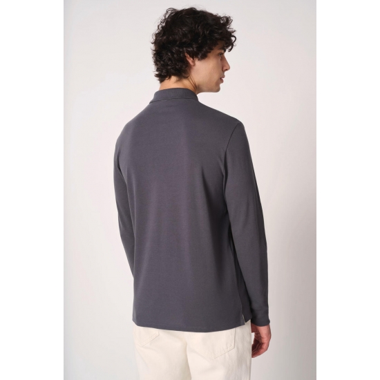 Polo Homem Manga Comprida 180Gr - 1  Unidade