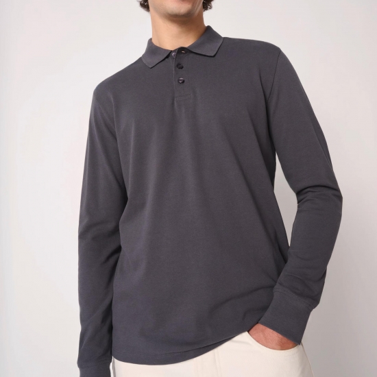Polo Homem Manga Comprida 180Gr - 1  Unidade