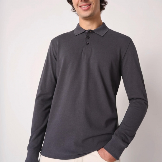 Polo Homem Manga Comprida 180Gr - 1  Unidade