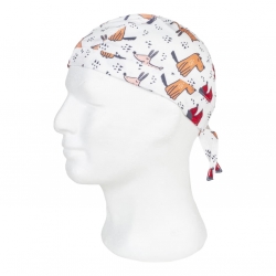 Bandana Poliéster/Elastano Estampado Animal - 1  Unidade - WORKTEAM (0608076)