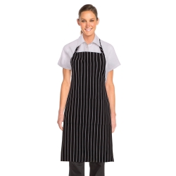 Avental C/Peito Riscas 65% Poliéster / 35% Viscose 290g/m² - 1  Unidade - FOR WEAR (0609011) Avental C/Peito Riscas 65% Poliéster / 35% Viscose 290g/m² - 1  Unidade - FOR WEAR (0609011)