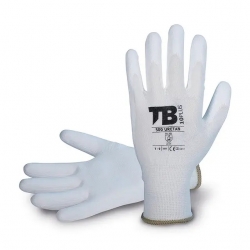 Luva Nylon Revestimento Poliuretano Branco - PACK  10  Unidades - TOMAS BODERO (0701010) Luva Nylon Revestimento Poliuretano Branco - PACK  10  Unidades - TOMAS BODERO (0701010)