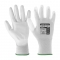 Luva Nylon Revestimento Poliuretano Branco - PORTWEST
