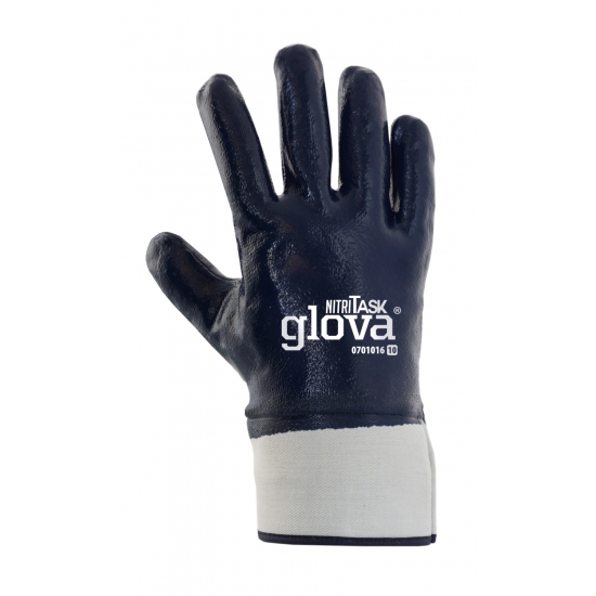 Luva Jersey Totalmente Revestida Nitrilo - 1  Par - GLOVA (0701016)