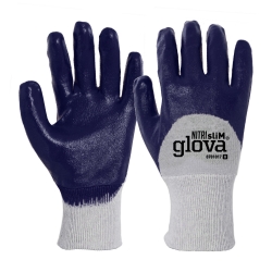 Luva Interlock Revestimento Nitrilo Fino - 1  Par - GLOVA (0701017) Luva Interlock Revestimento Nitrilo Fino - 1  Par - GLOVA (0701017)