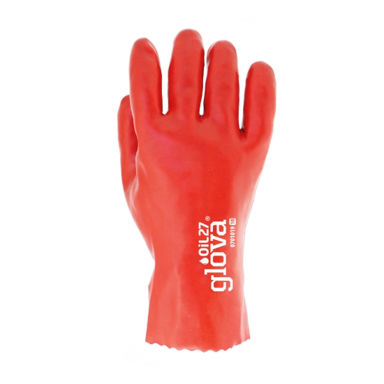 Luva PVC Vermelho 27 CM - 1  Par - GLOVA (0701019)