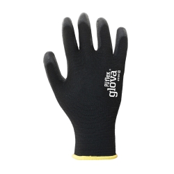 Luva Nylon Revestimento Poliuretano Preto - 1  Par - GLOVA (0701041) Luva Nylon Revestimento Poliuretano Preto - 1  Par - GLOVA (0701041)