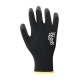 Luva Nylon Revestimento Poliuretano Preto - GLOVA