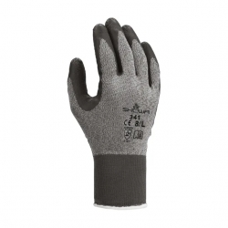 Luva Nylon/Poliéster Revestimento Látex Preto - SHOWA Luva Nylon/Poliéster Revestimento Látex Preto - SHOWA