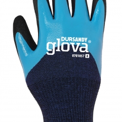 Luva Poliéster/Spandex Duplo Revestimento Nitrilo Foam - 1  Par - GLOVA (0701057)
