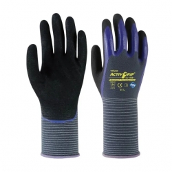 Luva Nylon Duplo Revestimento Nitrilo Microfinish - JUBA Luva Nylon Duplo Revestimento Nitrilo Microfinish - JUBA