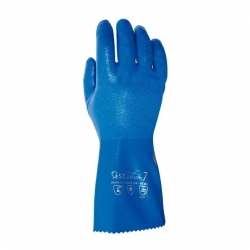 Luva Algodão Revestimento Total Nitrilo Azul 30cm - PACK  10  Pares - JUBA (0701082) Luva Algodão Revestimento Total Nitrilo Azul 30cm - PACK  10  Pares - JUBA (0701082)